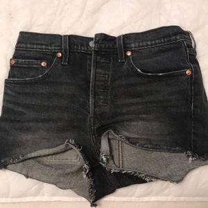 Levi’s Denim High Waisted Shorts